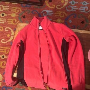 Marc New York Coral and Black Sweatshirt